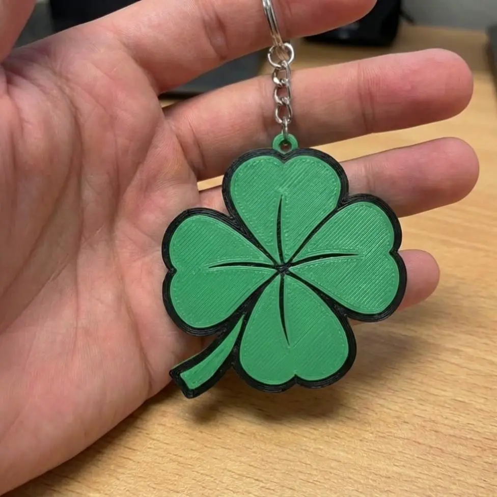 St. Patrick's Day Lucky Charm Keychain