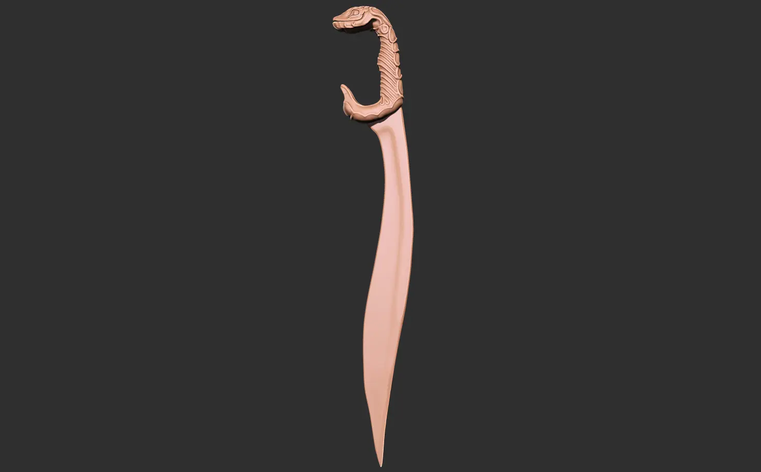 Assassin's Creed Odyssey Snake Sword 3d print model