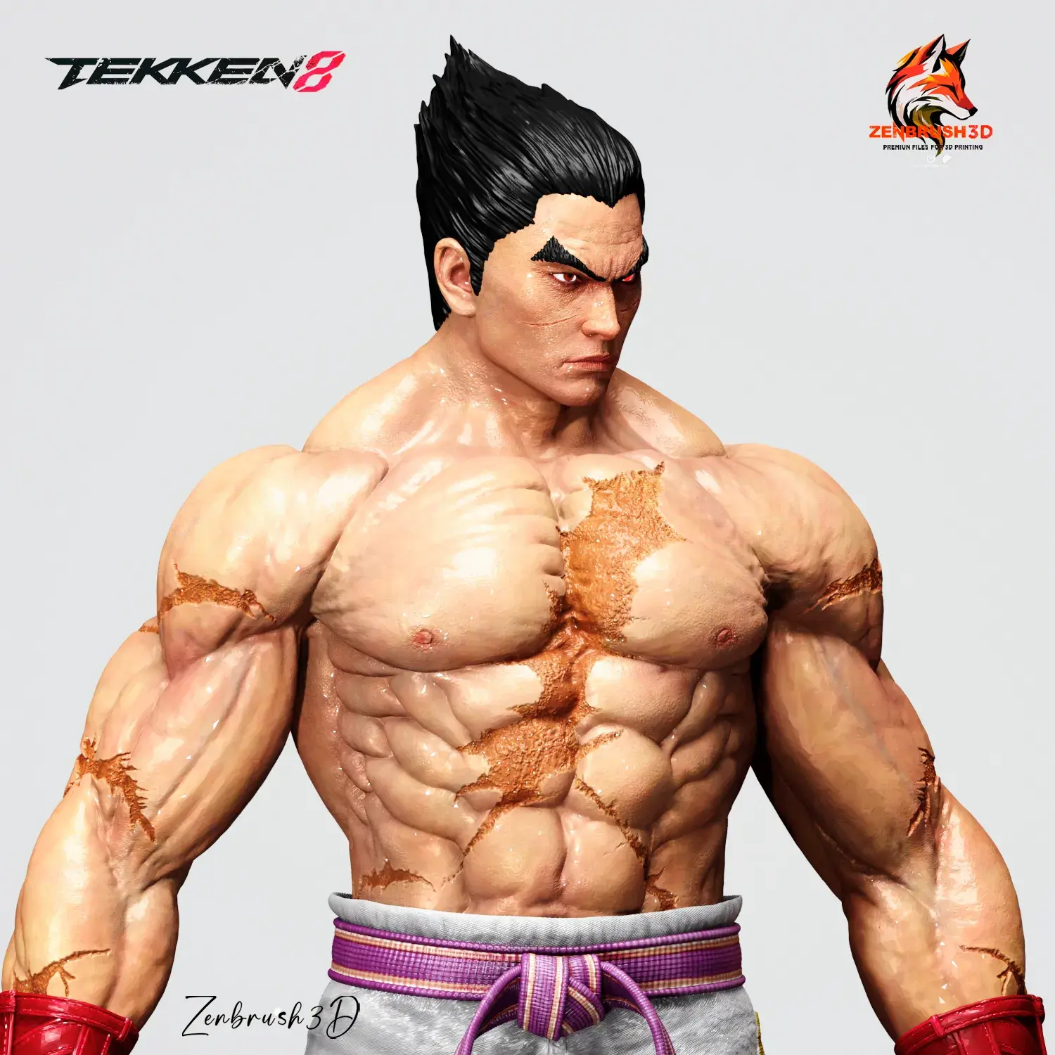 KAZUYA MISHIMA - TEKKEN 8 3D PRINTING