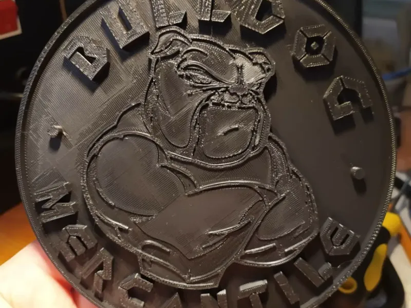 Bulldog Mercantile. Medallion
