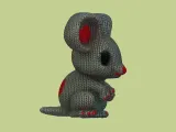 Cute knitted Rat 🐀 Model-3