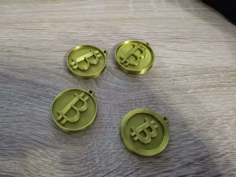 Llavero de Bitcoin