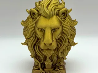 Fantasy Lion Bust