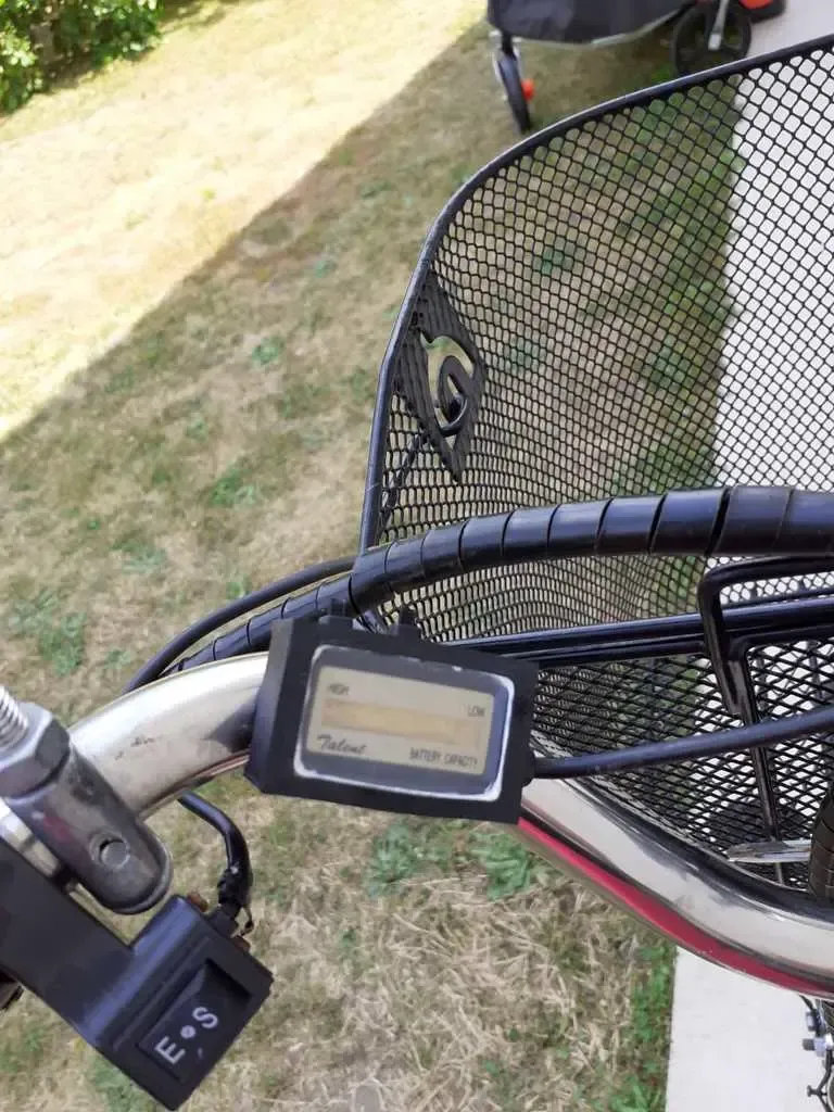 Bicycle Electric Gauge support (Electric Bike Easy mouv EMC 