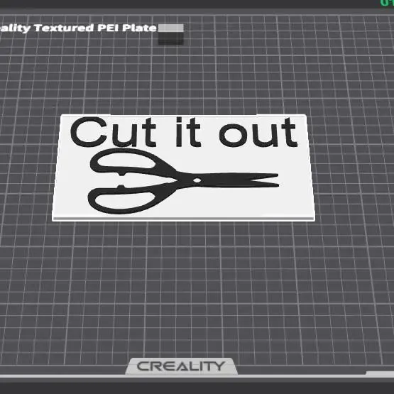 cut it out