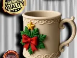 Christmas mug with Christmas tree-0