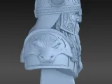 Viking Bronze Bust ❤️-2