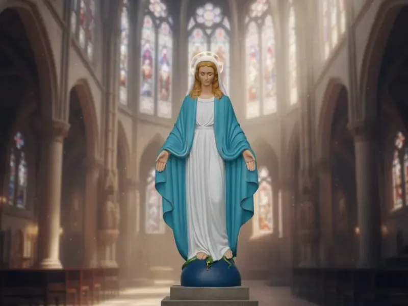 Estatua Virge