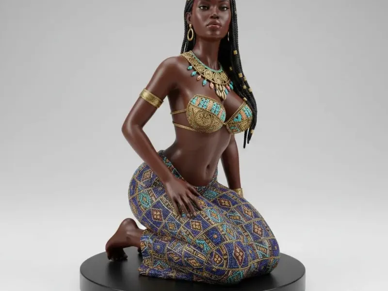 Desert Serenity Maiden – Jewel Sands Collectible Figurine