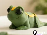 Cute Flexi Frog-2
