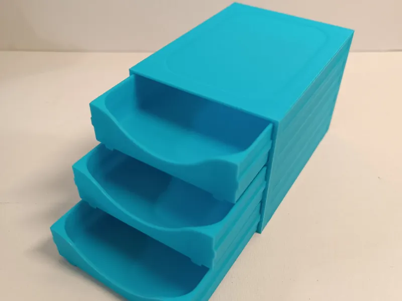 🗄️ Mini Casier de Rangement 3 Tiroirs – Gratuit