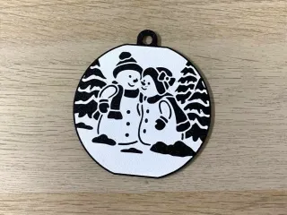 Snowmen in love