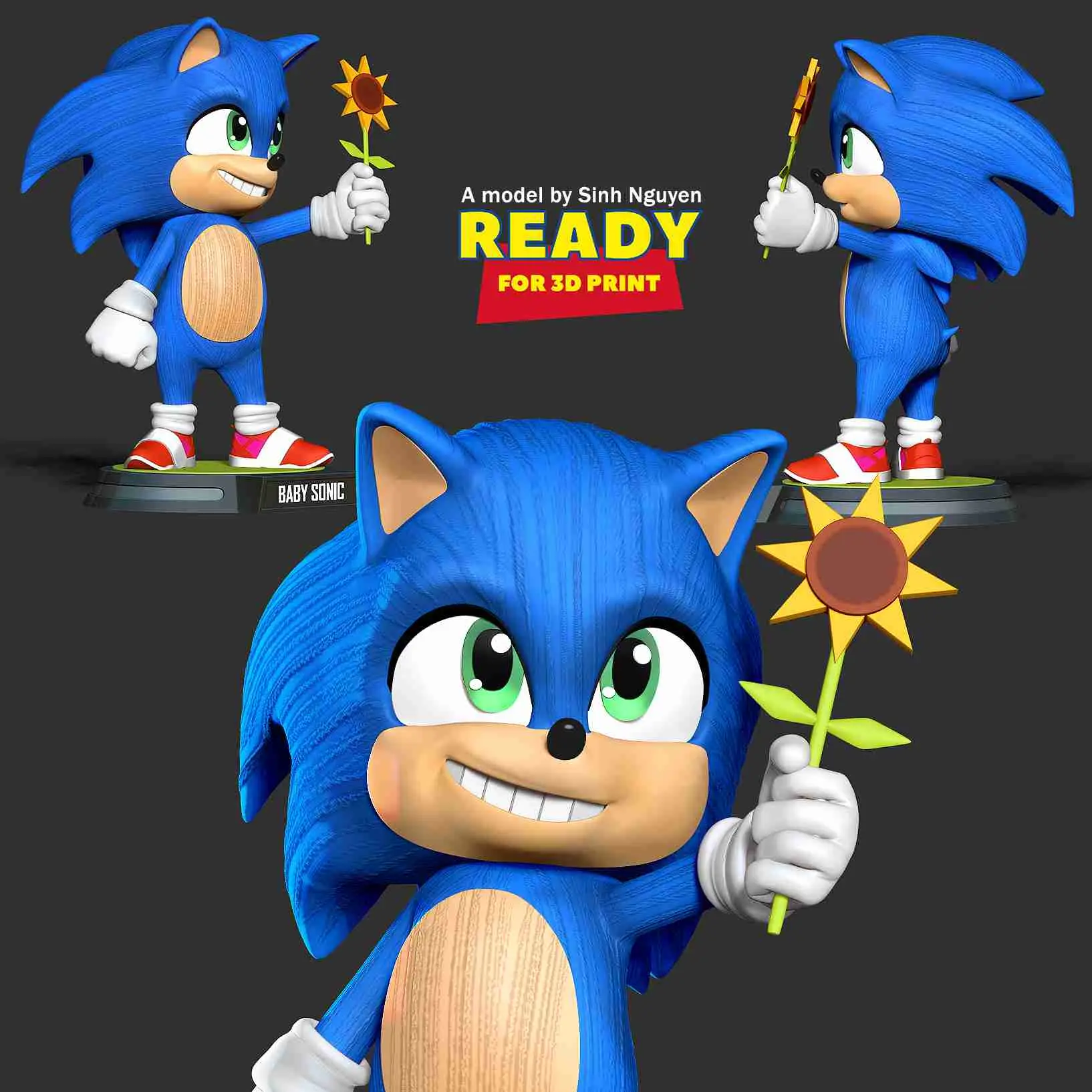 Bébé Sonic