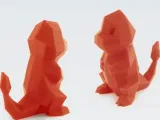 low poly charmander-0