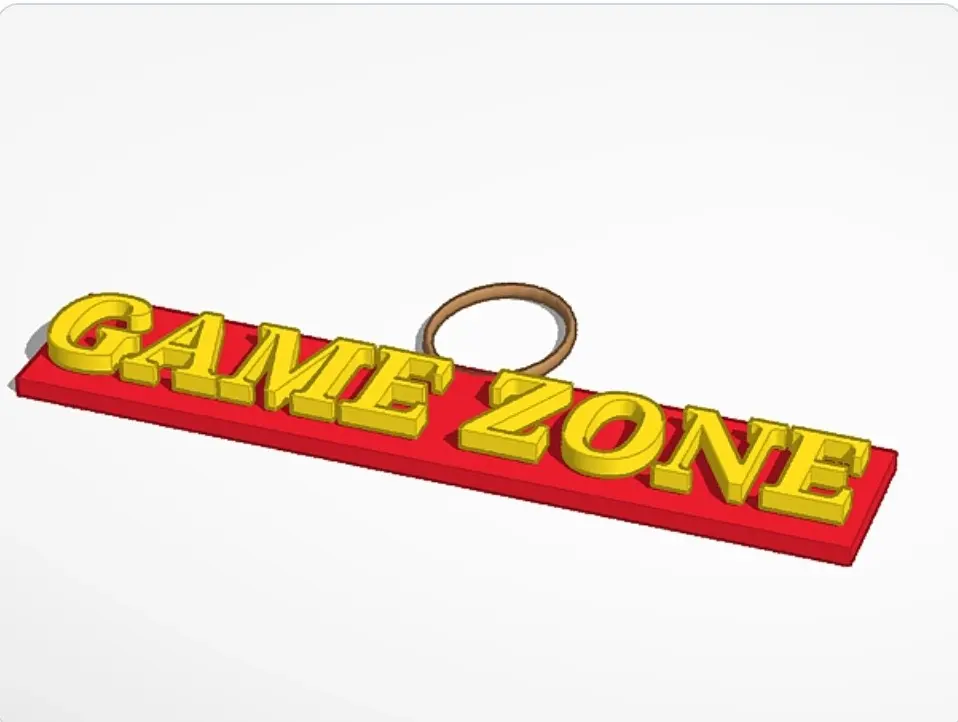 game zone hanging thingy