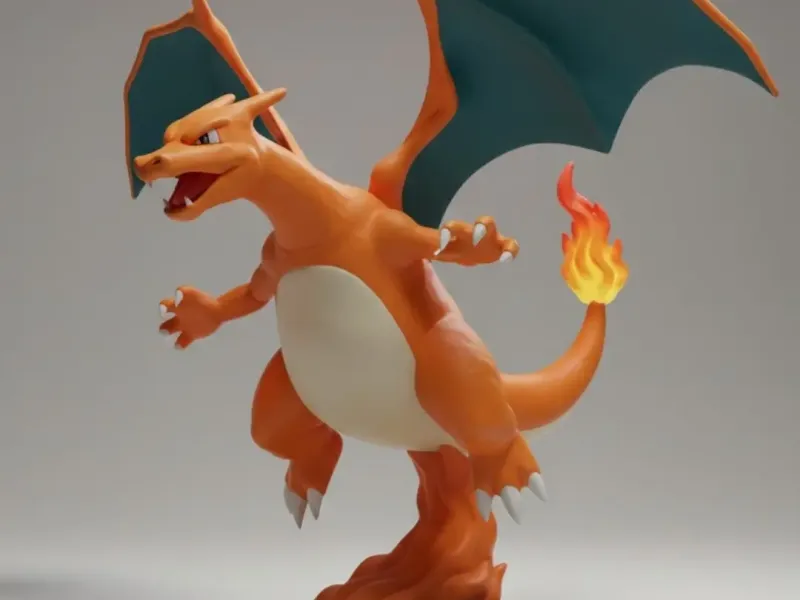 Charizard em voo