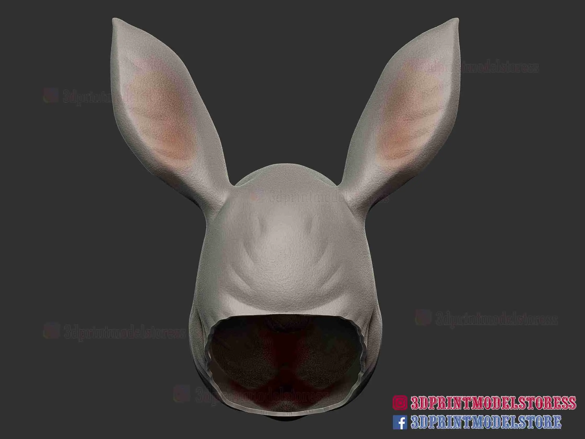 Casco Cosplay di Halloween - Maschera di coniglio