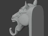 Horse Head Wall Hanger Coat and Key Holder Hook-5