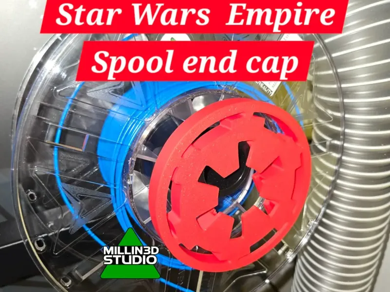 Star Wars Imperium Logo Filament-Spulenhalter Endkappe K2s