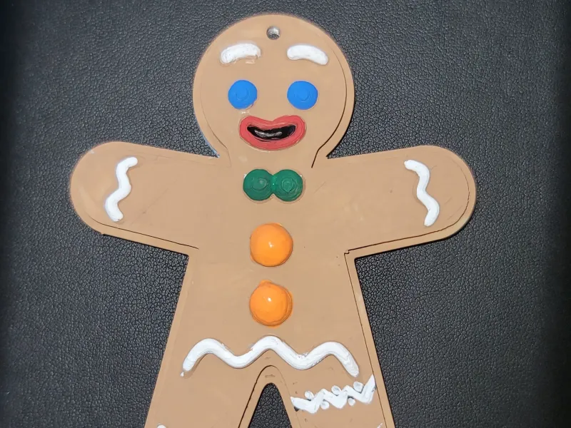 Gingerbread Man - Not the gumdrop buttons!!!