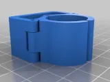 Hole Simple latching broom holder-0