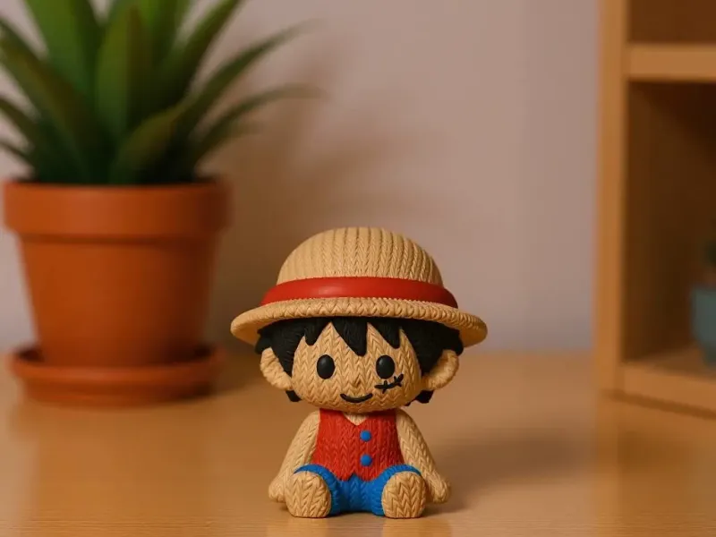 Monkey D. Luffy - One Piece - Knitted - Crochet