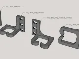 1u Rackmount Cable Management Rings-4