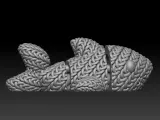 Knitted Flexi Shark-6