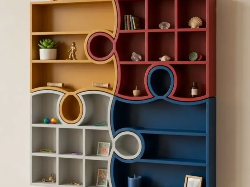Puzzle Shelf