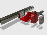 AR Ender 3 Linear x Rail Kit Quick Tool Changer Base MGN12H-1