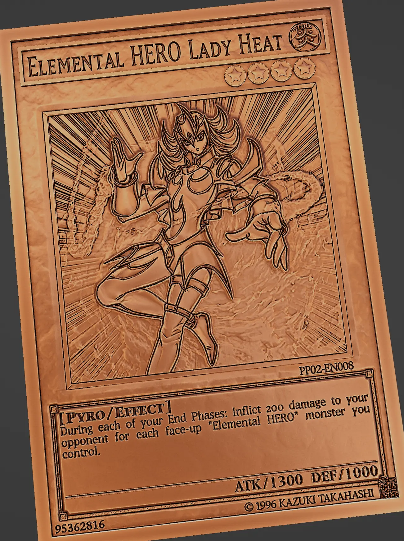 elemental hero lady heat - yugioh
