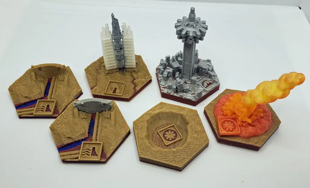 RifRaf Terraforming Mars Big Box Bonus Tiles 2021