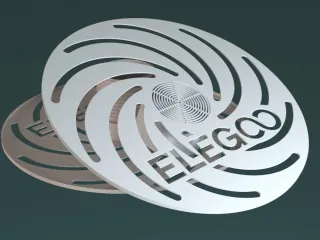 Eleg∞ cardboard spool adapter V2
