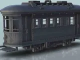 Retro tramway - scenery warhammer miniatures ww2 tabletop mo-1