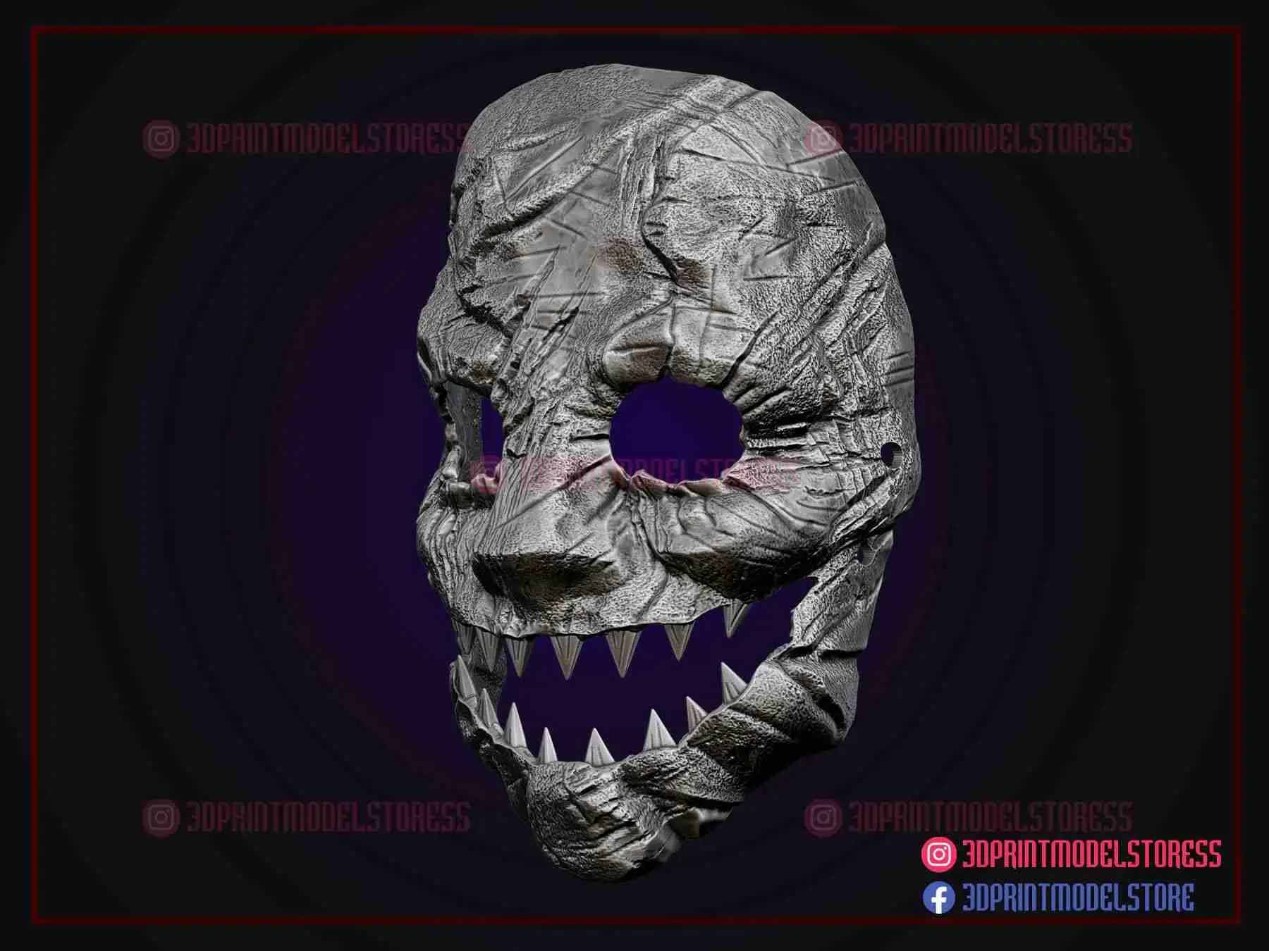 The Trapper Evan MacMillan Mask - Dead by Daylight Cosplay