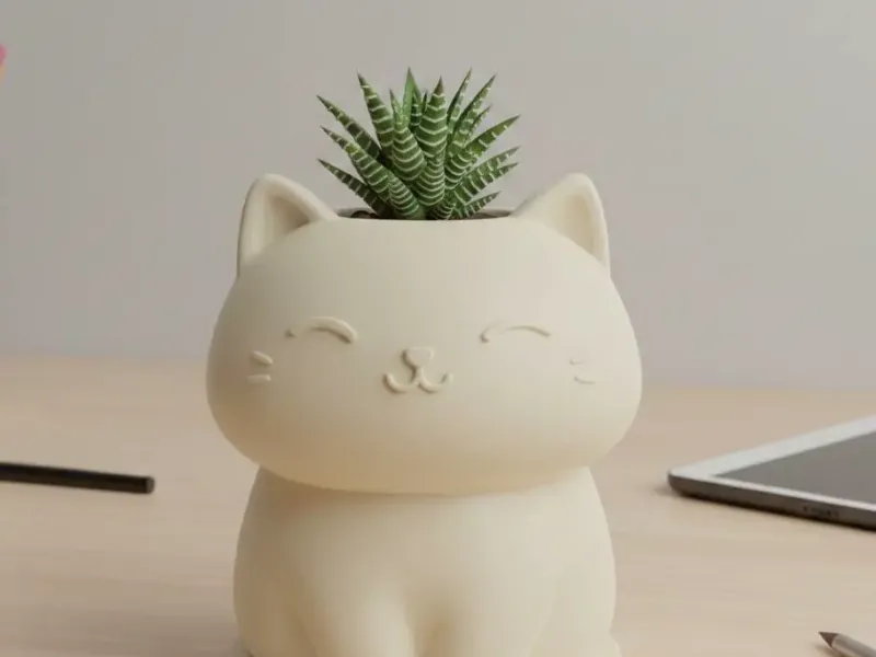 Le minimalisme rencontre la mignonnerie.