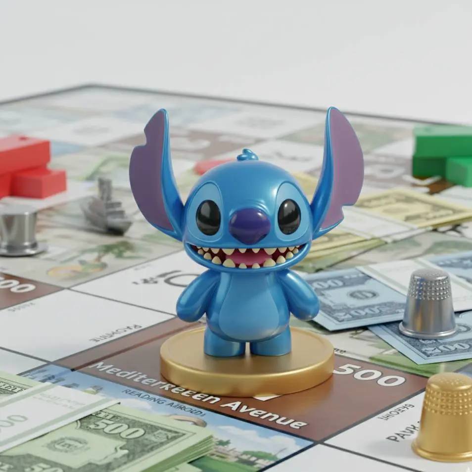 Stitch miniature board game piece