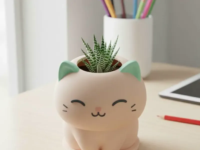 Le minimalisme rencontre la mignonnerie Pro