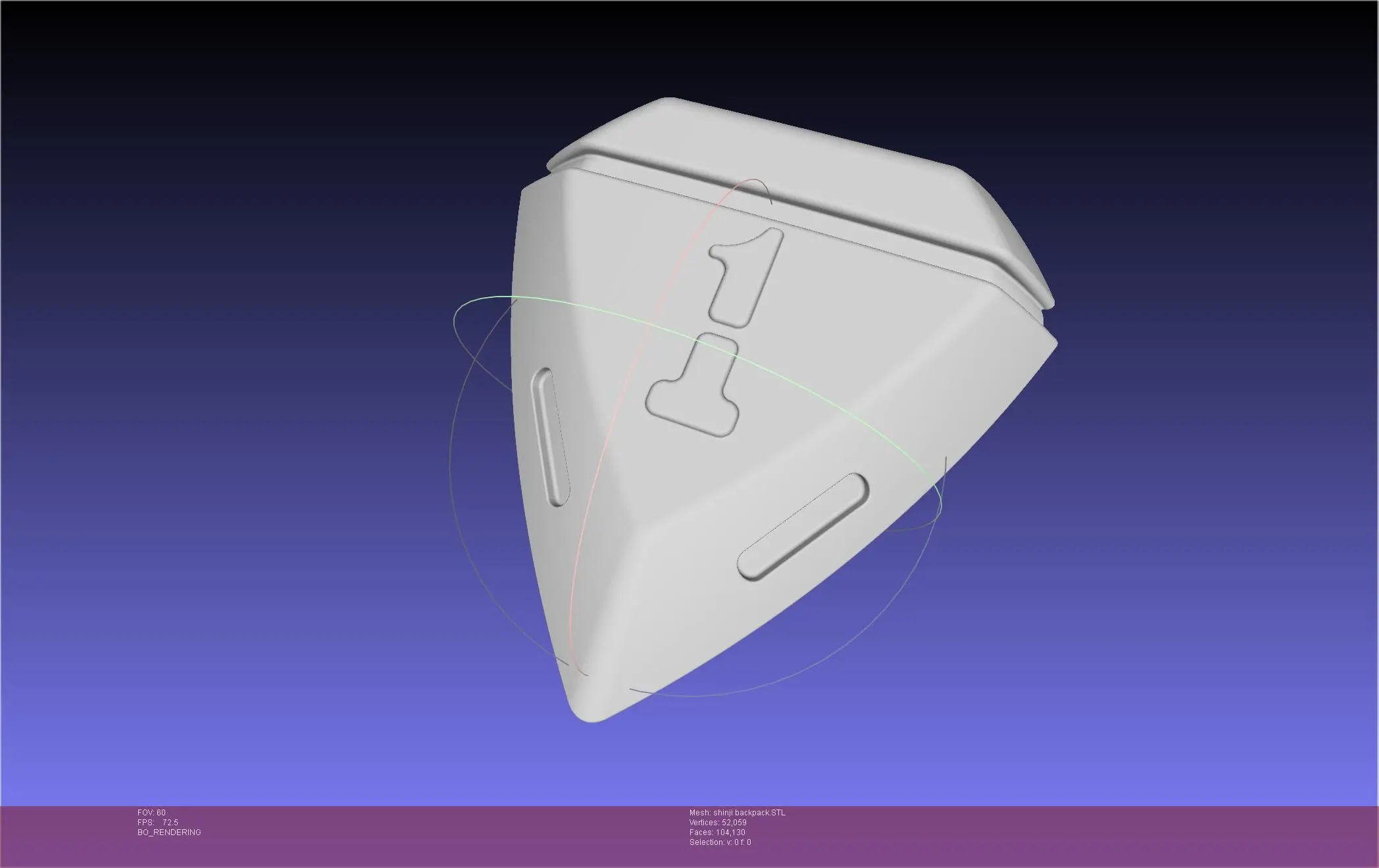 Mochila Evangelion Rebuild Shinji