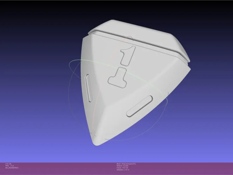 Evangelion Rebuild Shinji Backpack