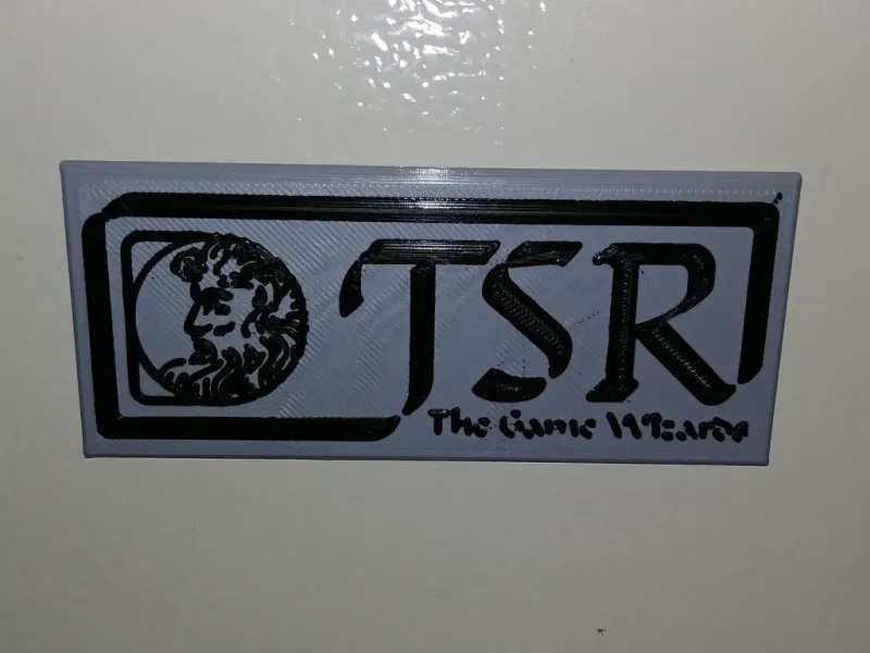 Logotipo TSR 1980-1982