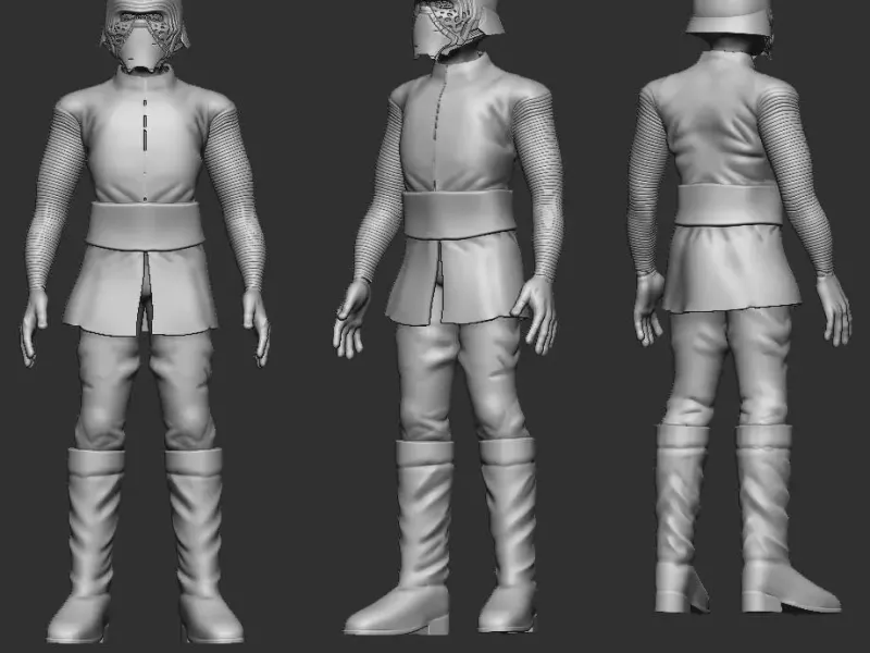 Kylo Ren Standing Pose