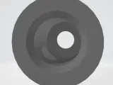 Втулка крепления двери холодильника-2