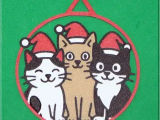 Christmas Tree Ornament 🐱