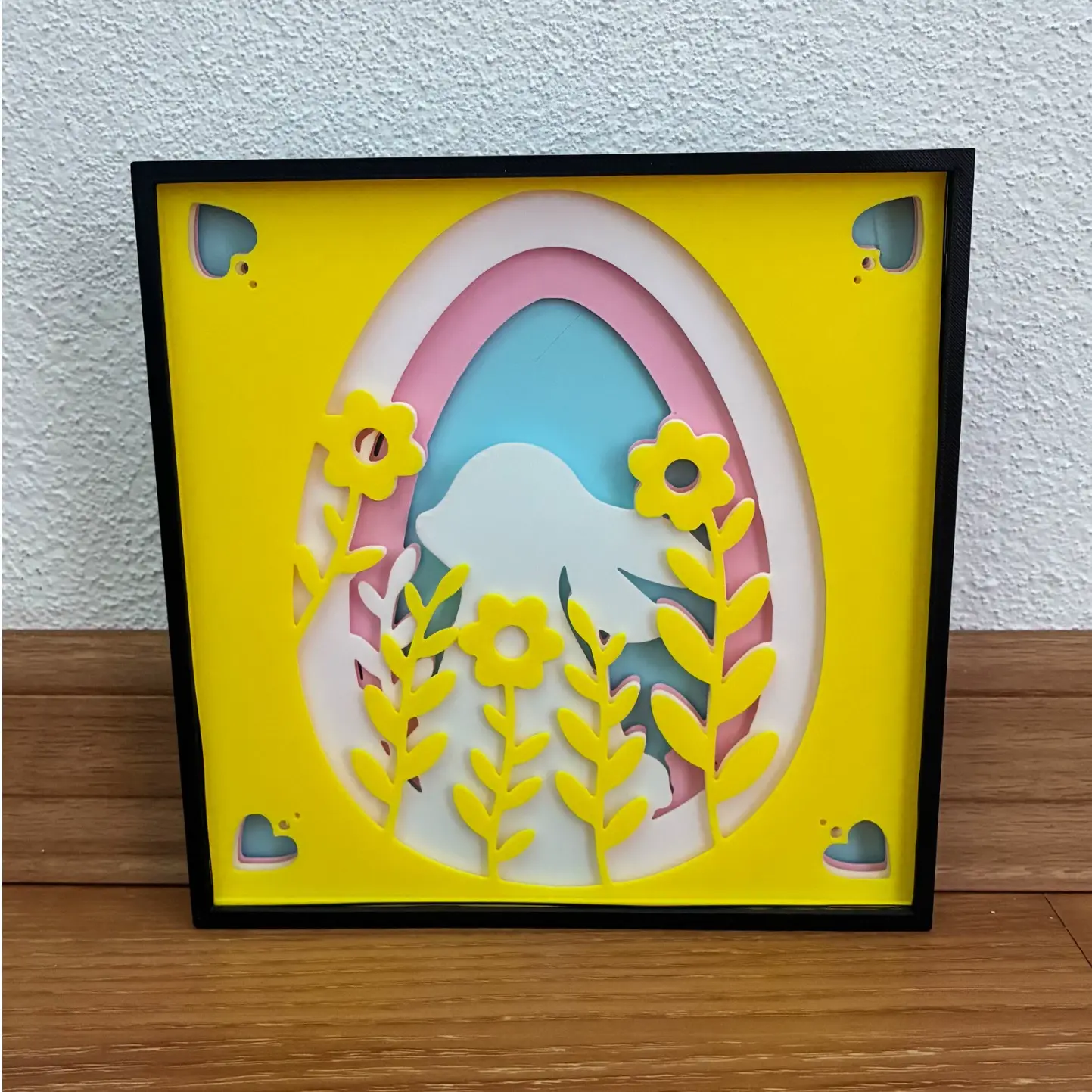 Easter shadow box