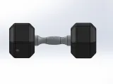 Dumbbell Keychain-3