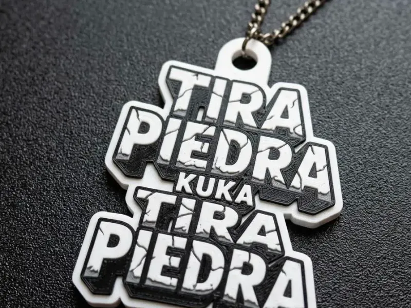 LLAVERO KUKA TIRA  PIEDRA