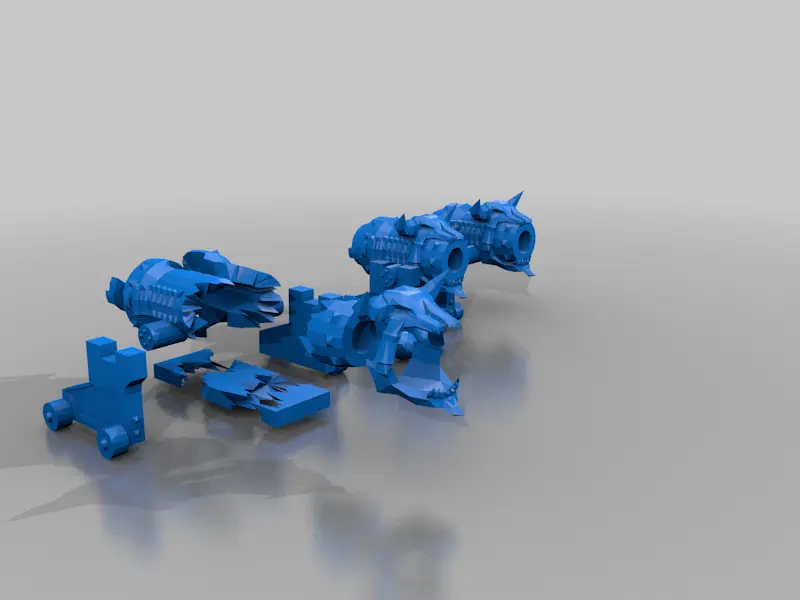 monster cannon - fantasy 