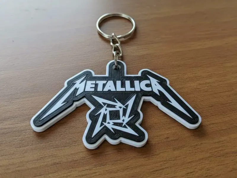 Keychain Rock Music - Metallica