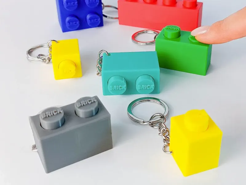 Brick Clicker & Keychain, Clicky Fun Game!